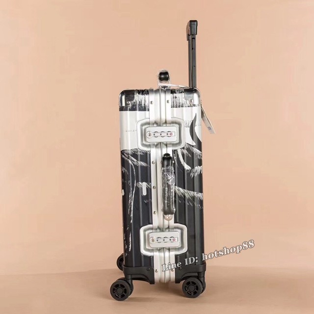 RIMOWA拖箱 嶽敏君限量版 日默瓦鋁鎂合金系列拉杆箱行李箱旅行箱 gdx1412